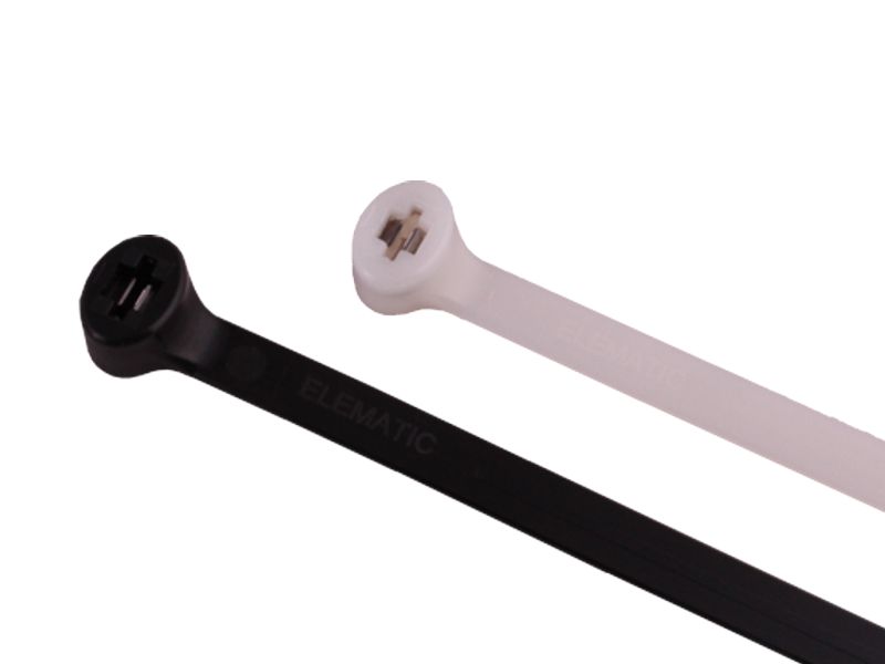 Kabelbinder mit Stahlzunge